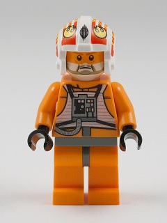 LEGO Minifigure -- Jek Porkins-Star Wars / Star Wars Episode 4/5/6 -- SW0372 -- Creative Brick Builders